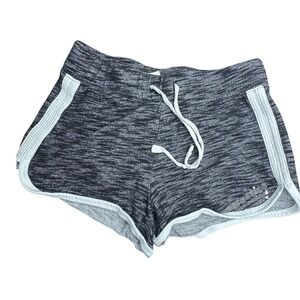 Justice Girls Size 8 Gray‎ Heathered Athletic Dolphin Shorts Loungewear